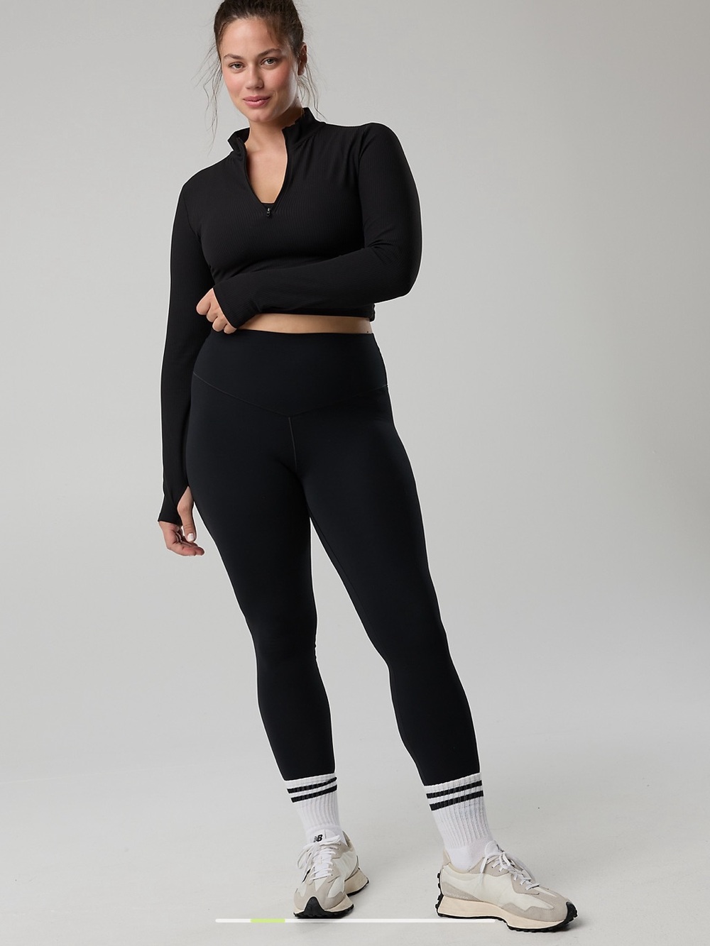 Aerie Real Me High Rise Leggings 7/8 Ight Black Offline size XL new NWT yoga